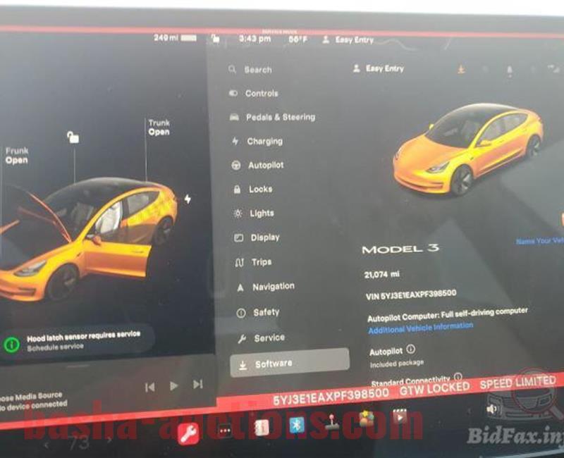 2023 TESLA MODEL 3 